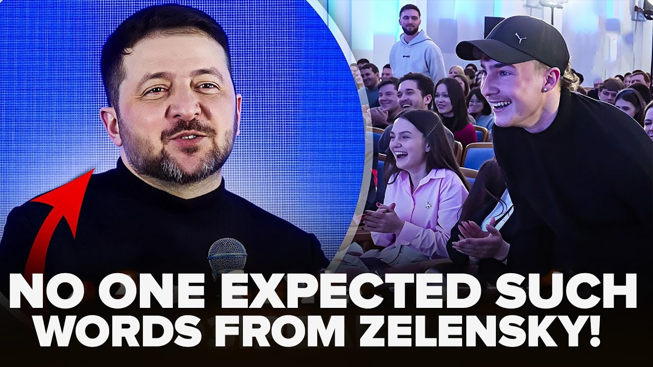 😱Zelensky has never joked like this before! Hall EXPLODED with laughter. Watch the reaction