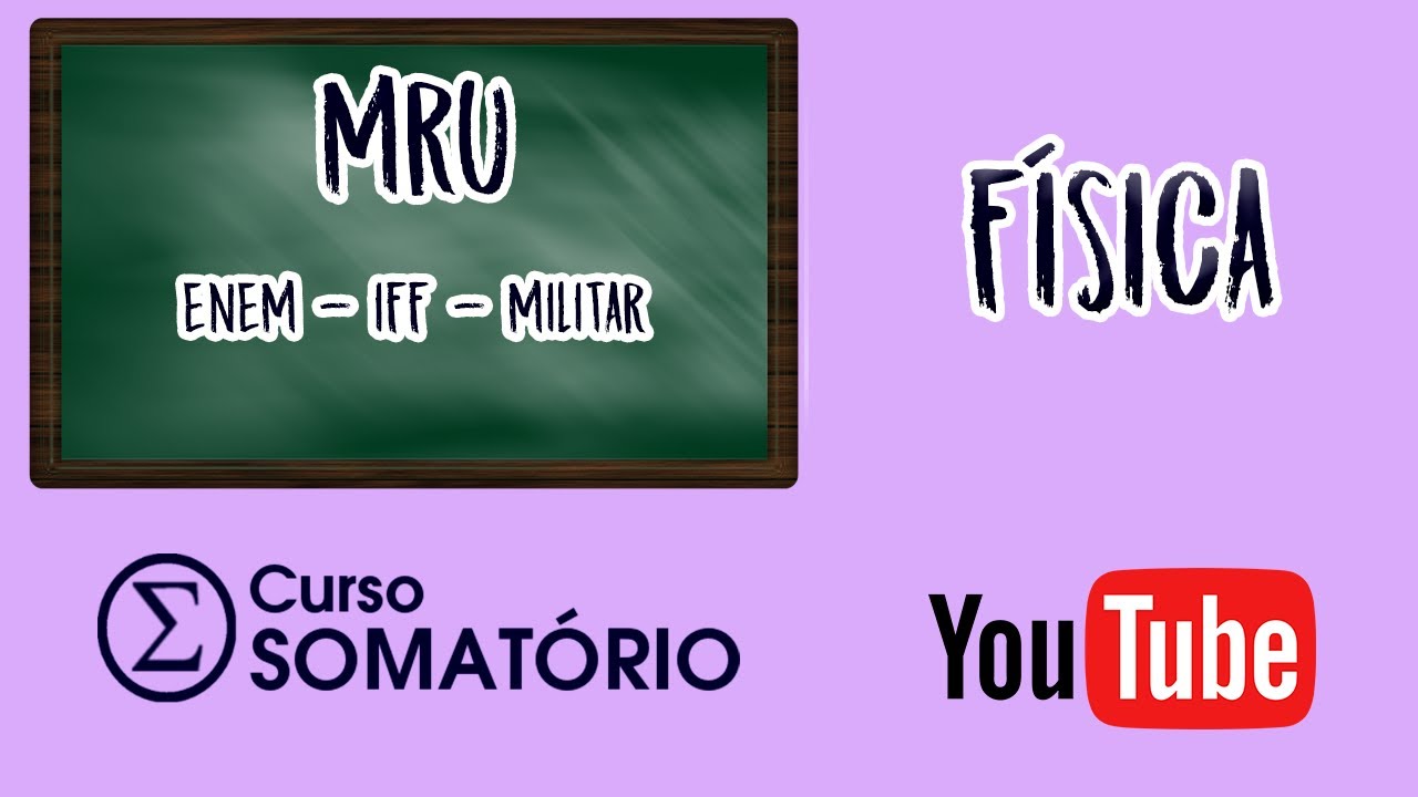 F&iacute;sica -  MRU  - ENEM -  IFF -  MILITAR
