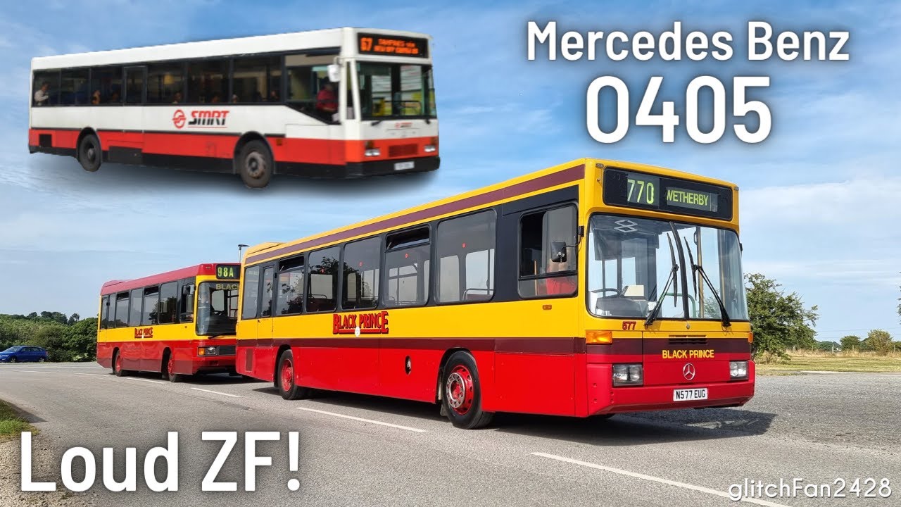 Mercedes Benz O405 Loud ZF! Preserved Optare Prisma, N577EUG