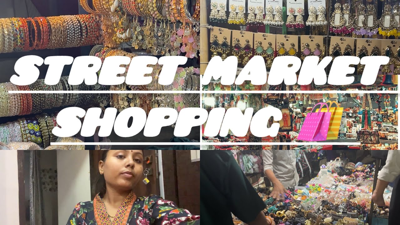 Street market shopping 🛍️#streetmarket #streetmarketvlog #valsad #longvideo 