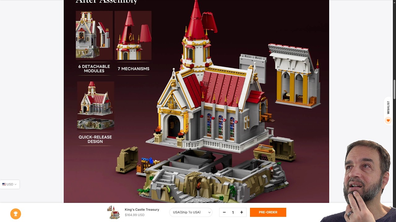 Сокровищница Королевского замка Lumibricks: полное описание, фото и мысли! 