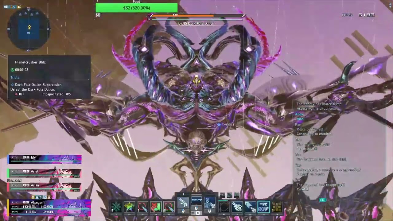 Dark Falz Dalion Ra/Sl Today