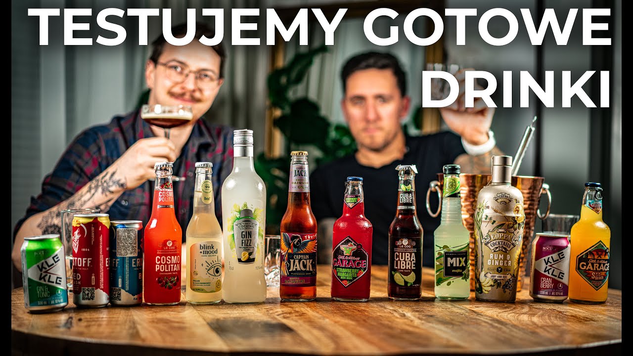 TESTUJEMY GOTOWE DRINKI ZE SKLEPU - Alkoholove101