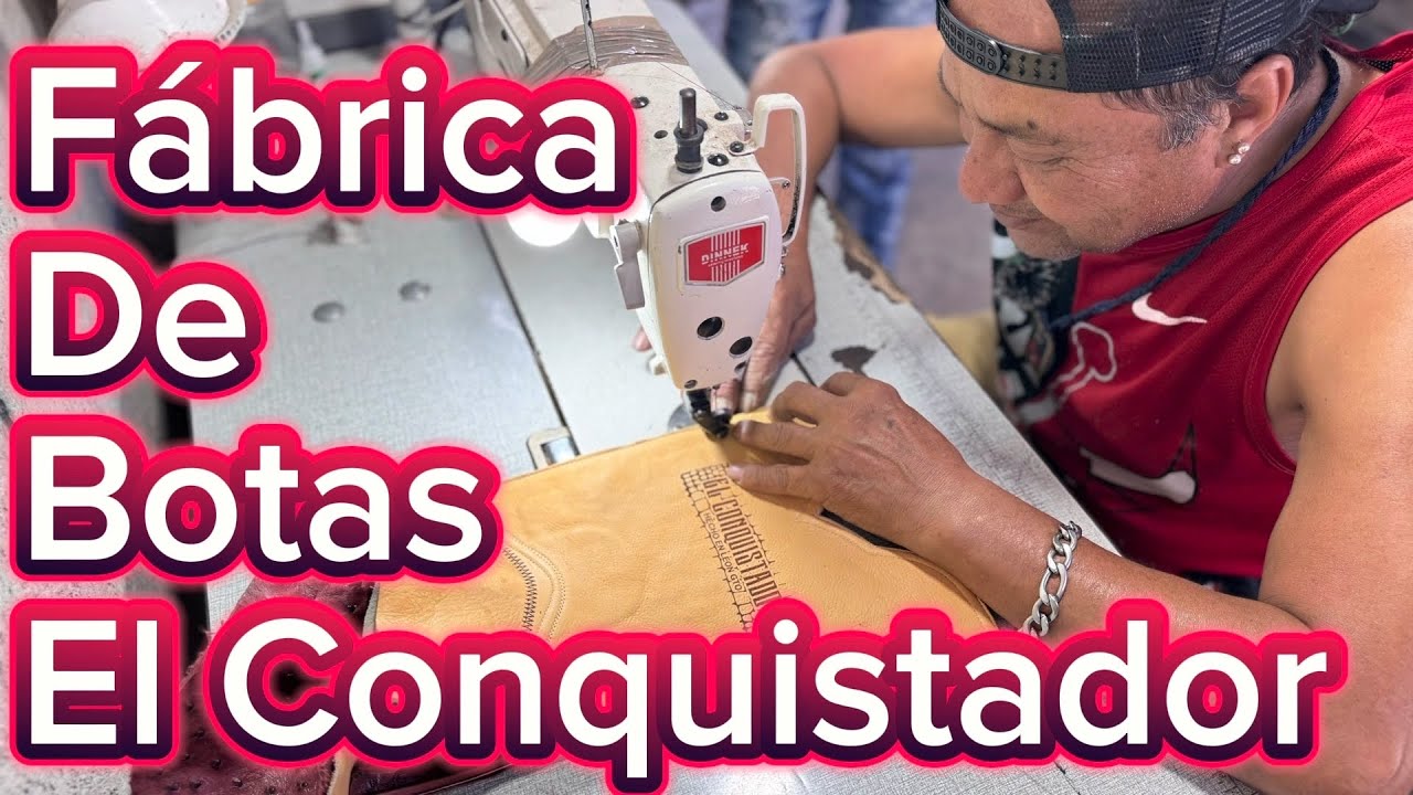 Así es la fábrica de botas exóticas EL CONQUISTADOR en Leon Guanajuato México #leather #boots #piel