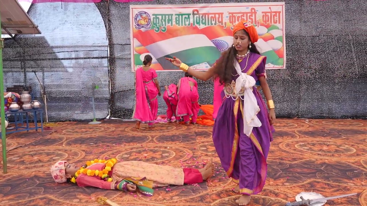 Jhansi Ki Rani Play Kusum Bal Vidhyalaya 2025