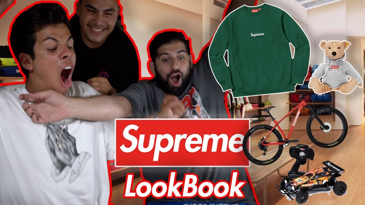SUPREME FW18 LOOKBOOK (First Reaction on Youtube!)