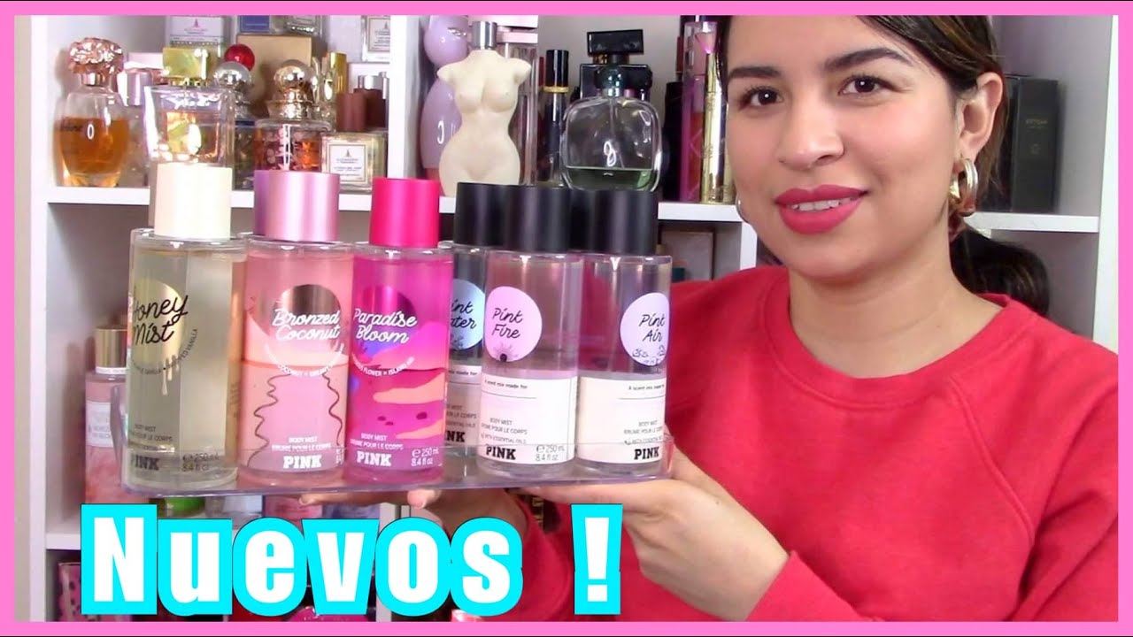 Probando NUEVOS Bodymist de VICTORIA SECRET Pink | Bodymist Haul 2021