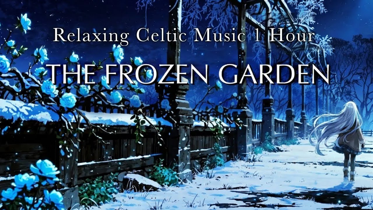 Celtic music for relax | 1 Hour | THE FROZEN GARDEN