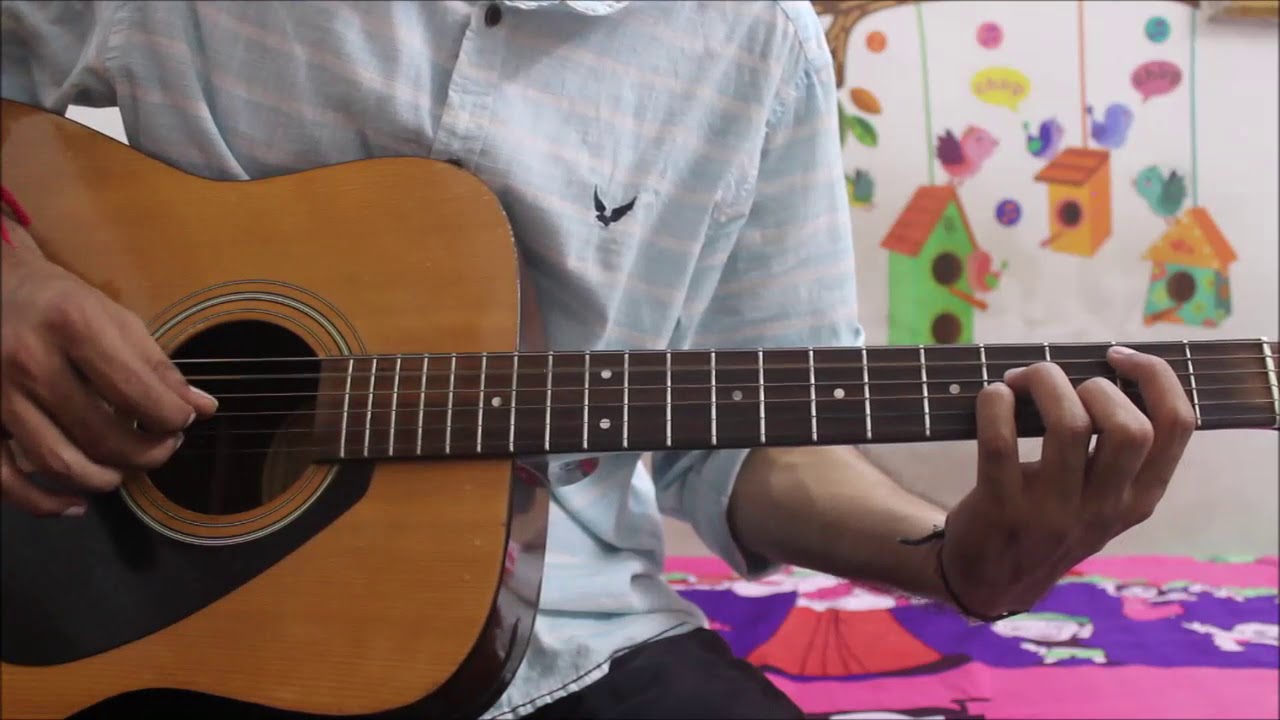 Bachana - Bilal Khan - Cool Finger Picking song - Intro - Guitar cover lesson easy