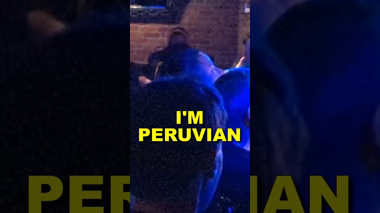 I'm Peruvian. #standup #comedy #crowdwork #funny #jokes #peru #latino #big