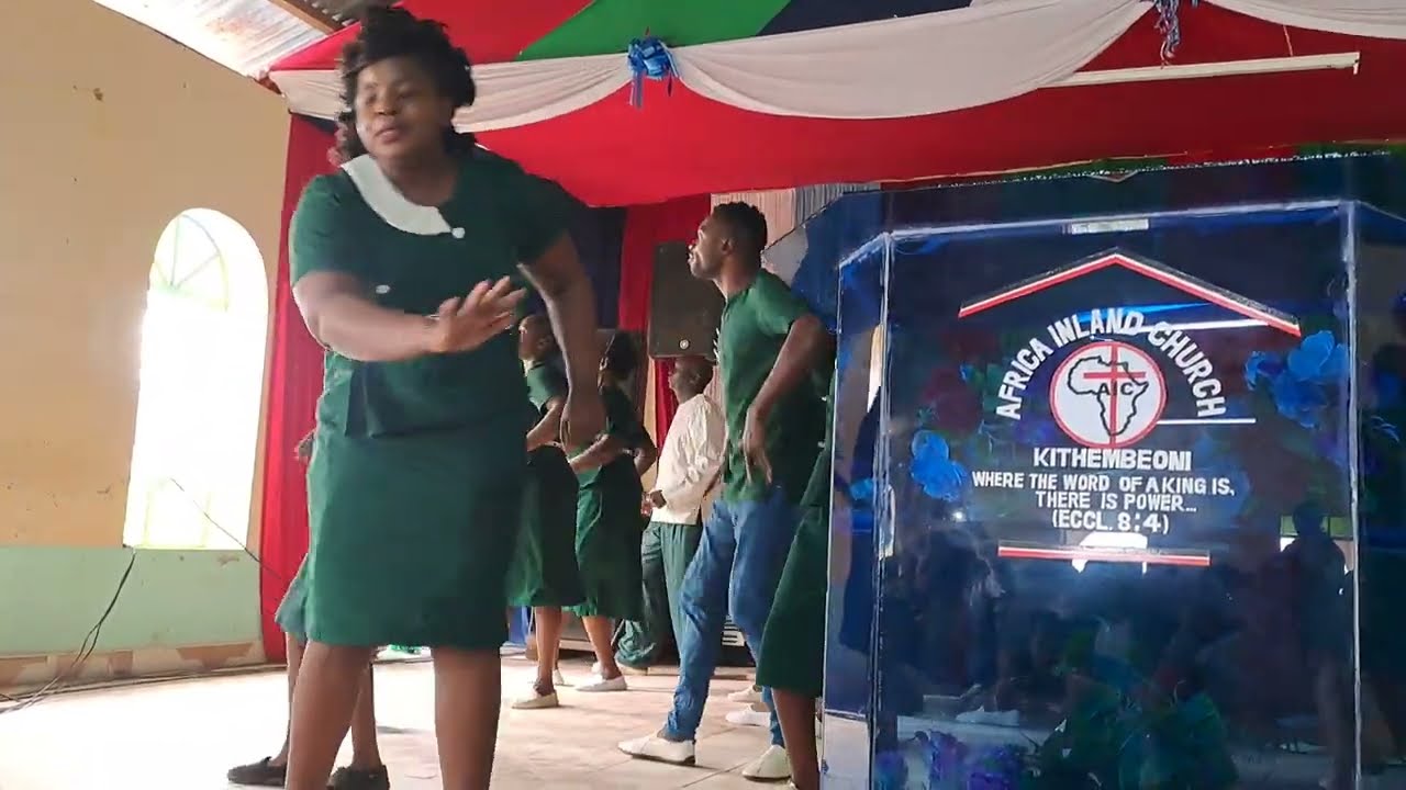 Aic kaliini choir mbitini performing during launch kithembeoni❤️‍🔥❤️‍🔥❤️‍🔥