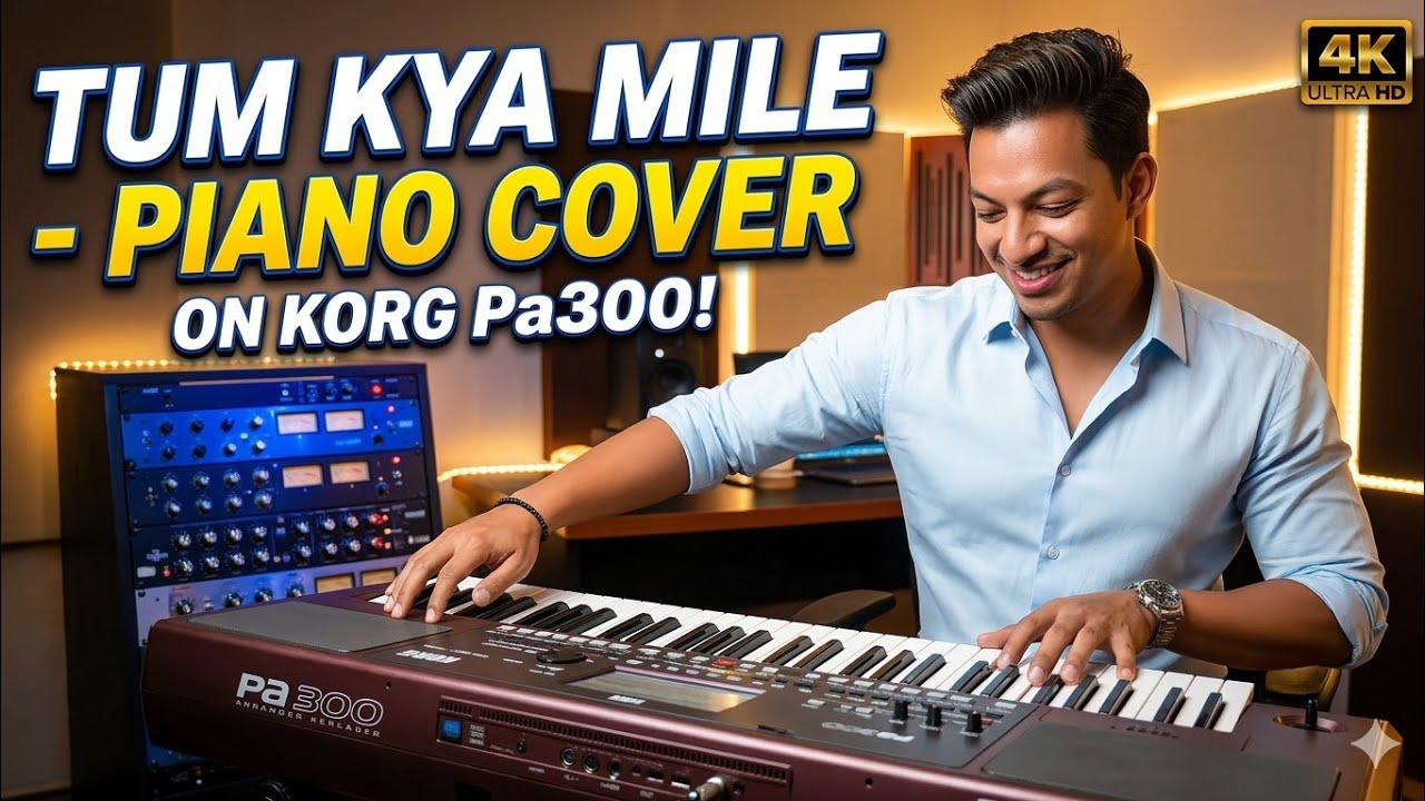 Tum Kya Mile Piano Cover | Rocky Aur Rani Kii Prem Kahaani | Korg PA300 Keyboard Instrumental