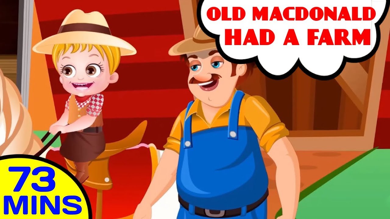 Old MacDonald Had a Farm | More Nursery Rhymes & Kids Songs by Baby Hazel Nursery Rhymes