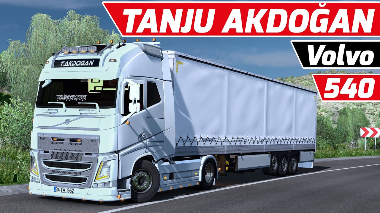 TANJU AKDOĞAN VOLVO 540 // YENİ TÜRKİYE HARİTASI PAYLAŞIMDA !!