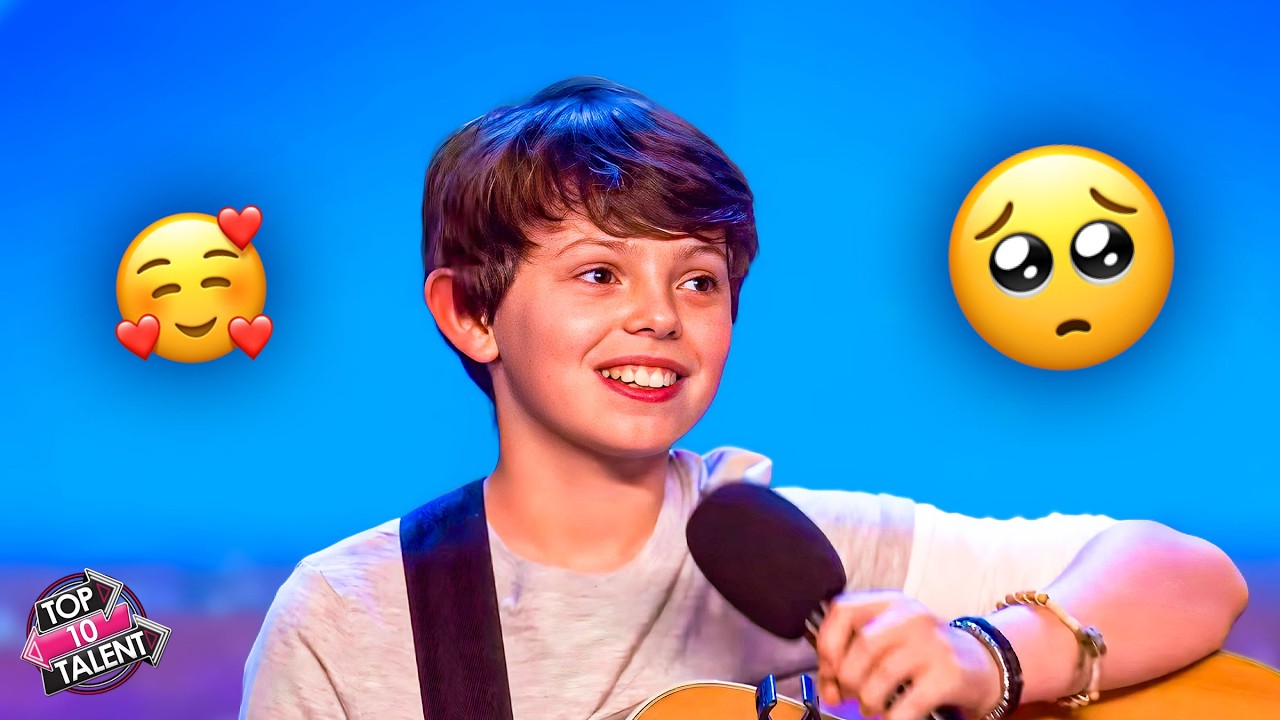 HEARTWARMING Father And Son Duo Audition With Original Song And Earn The GOLDEN BUZZER! 🥹🌟