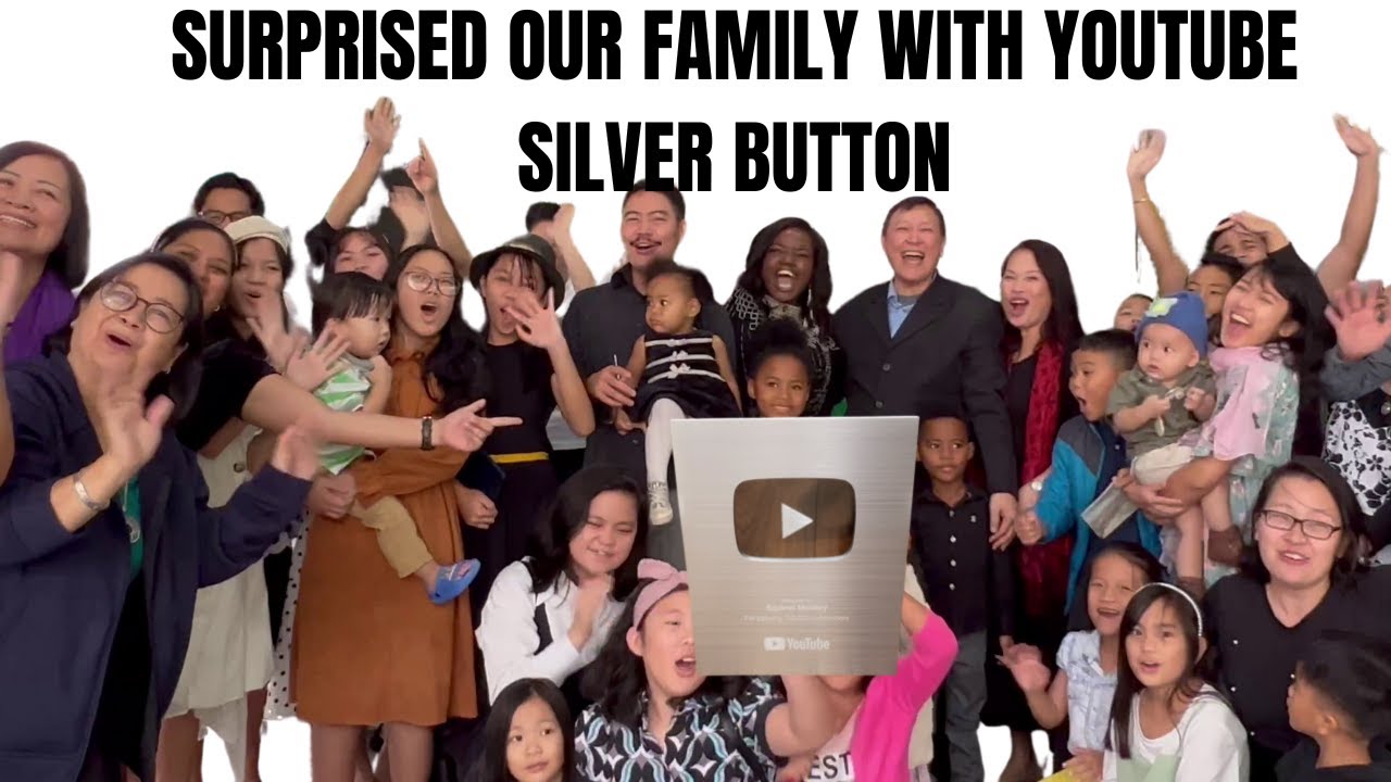 OVERJOYED FAMILY Unboxing of Youtube Silver Button| Wedding Video Officially unlocked| AMBW