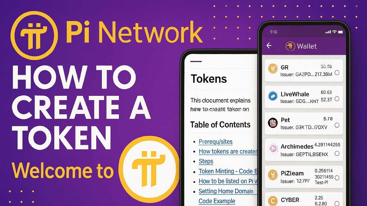 🔥 How to Create Your Token on the Pi Testnet? (Official Step-by-Step Tutorial)