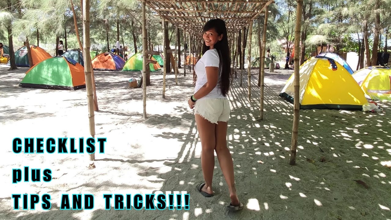 BEACH CAMPING 101 / CHECKLIST - Need to do & What to bring