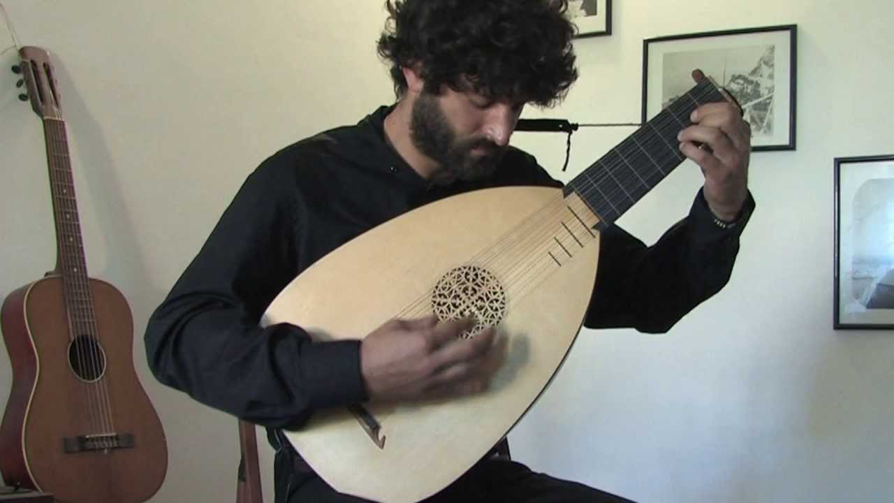 Davide Mocini   Liuto Rinascimentale  The Earl of essex Galliard  John Dowland