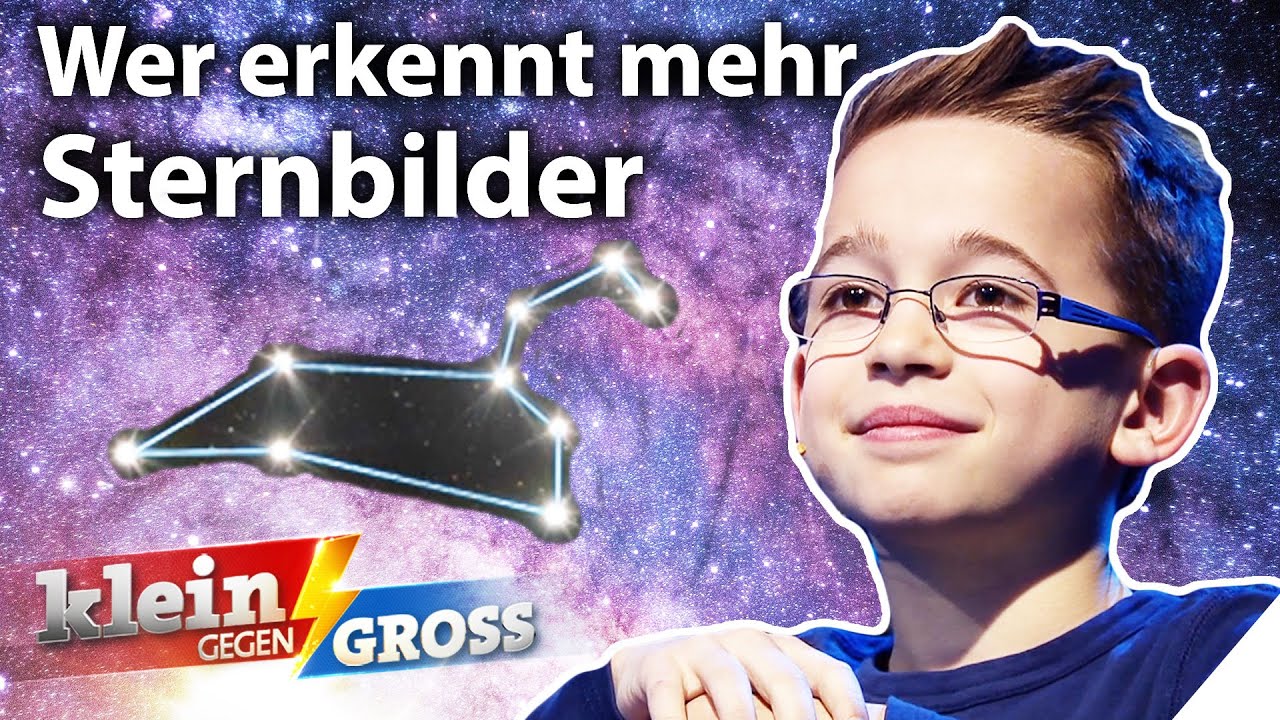 Jan (9) kennt alle Sternbilder des Universums auswendig | Klein gegen Groß