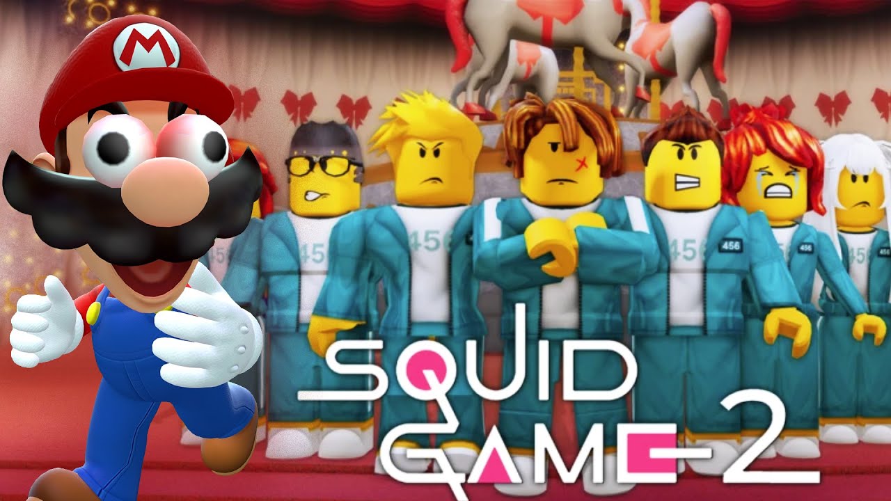 Mario Plays: Squid Game Season 2 Roblox