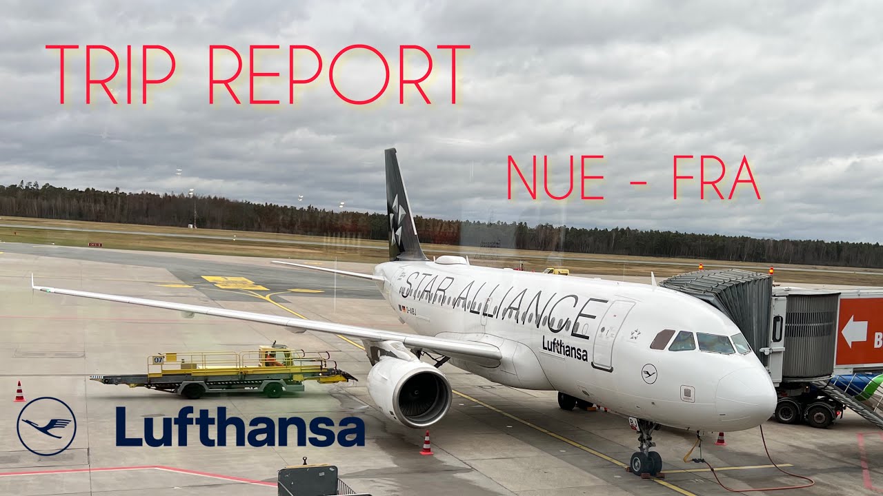 TRIP REPORT | Lufthansa | A319 | Nürnberg - Frankfurt | Economy Class