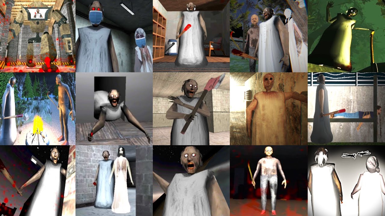 Caught Moments + Death Ending | Many Granny Fan Games, Including Granny Legacy and Granny Remake