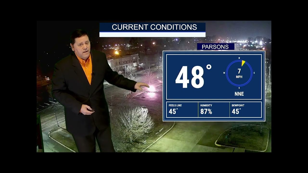 Sunday 10 pm Broadcast Update, Feb 15th, 2026 @WestTNWeather