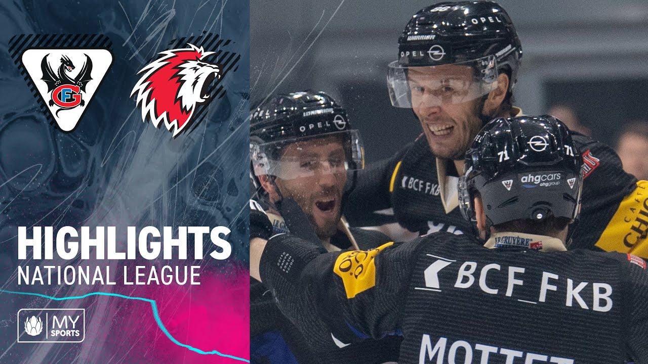 Fribourg vs. Lausanne 5:4 n.V. – Playoff-Highlights National League