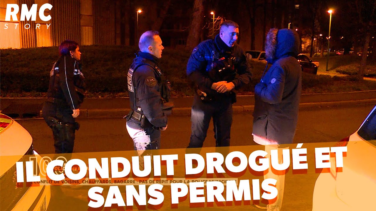 Un automobiliste drogué conduit sans permis