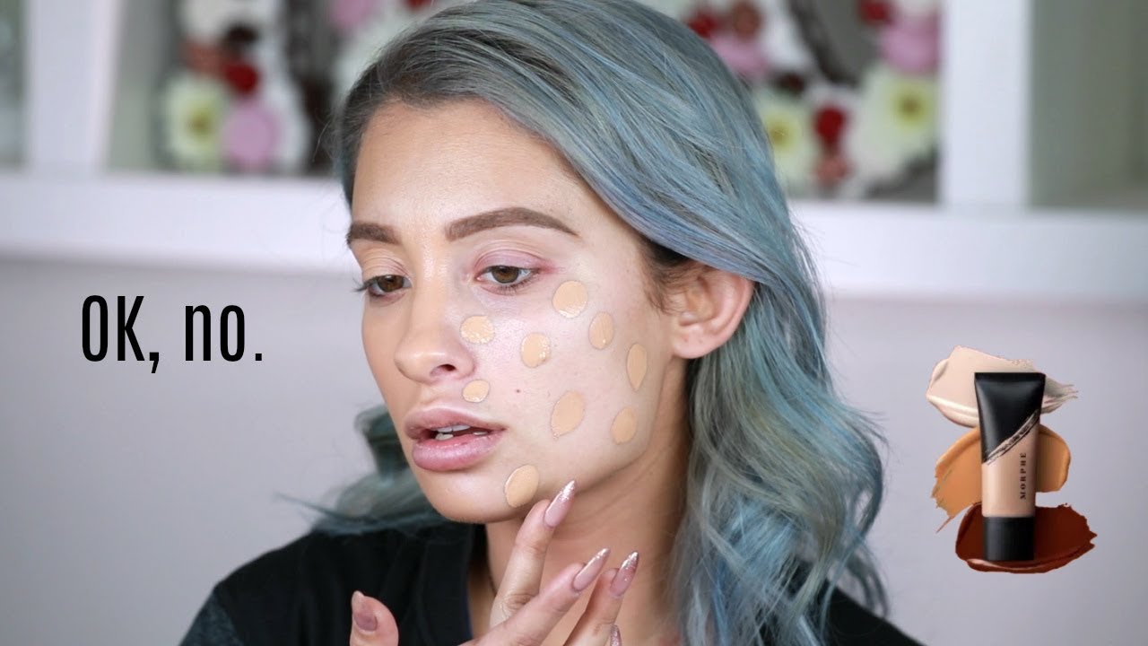 NEVER WEARING AGAIN... Morphe Fluidity Foundation Review + Wear Test