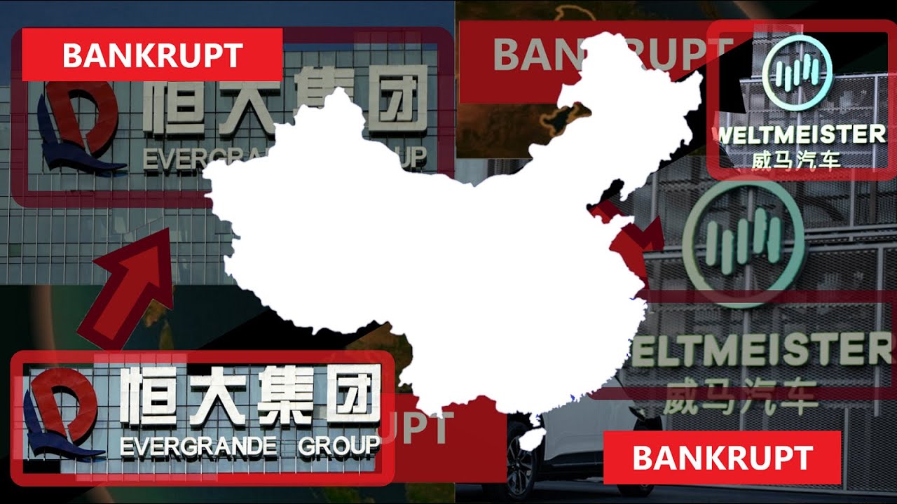 Why Chinese Companies are going BANKRUPT! From EVs to Property Developers!