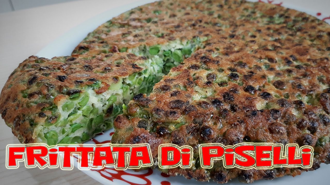 FRITTATA DI PISELLI - Piace molto anche ai bambini