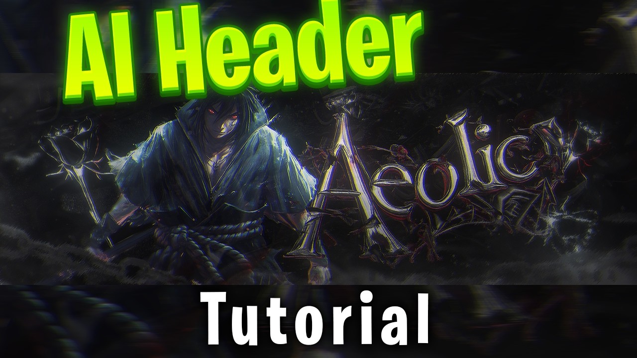 How To Make An Anime Header Using AI