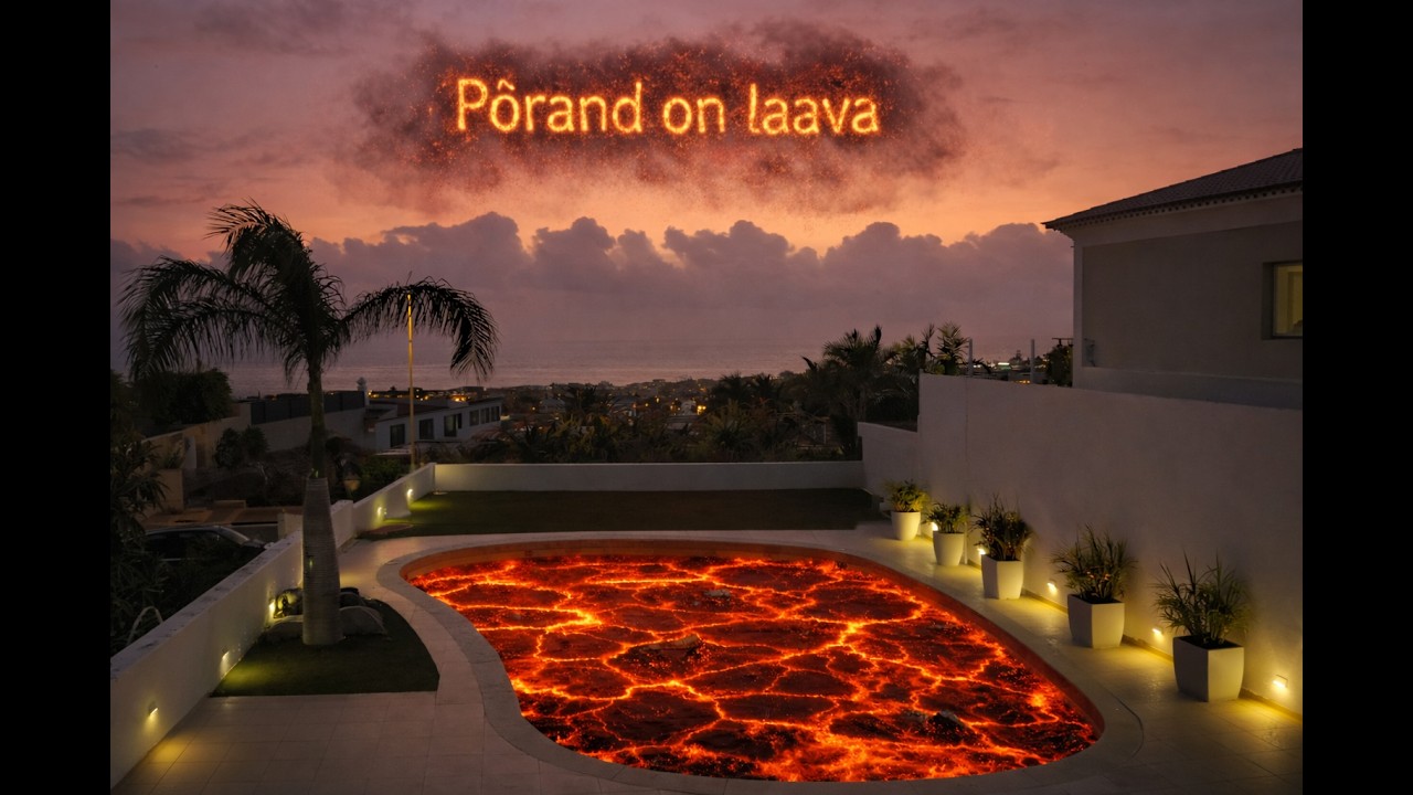 P&otilde;rand on laava