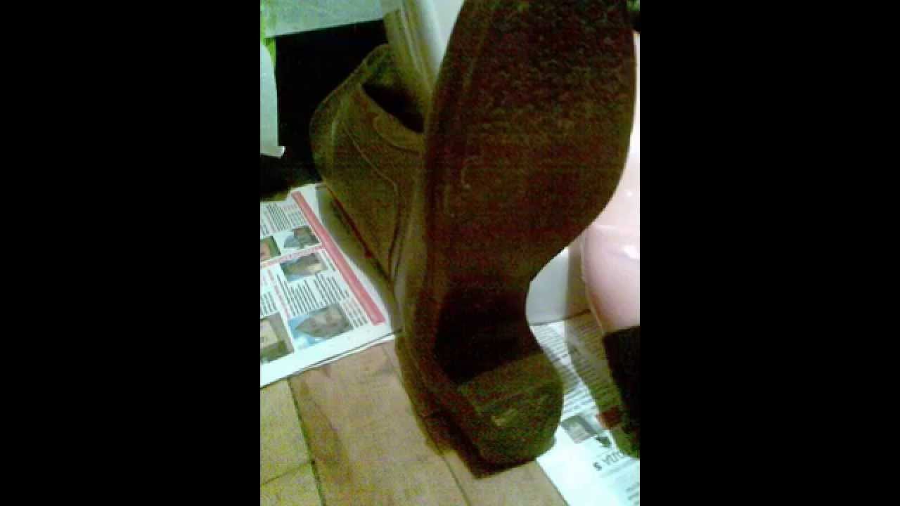 Old womens wellies.