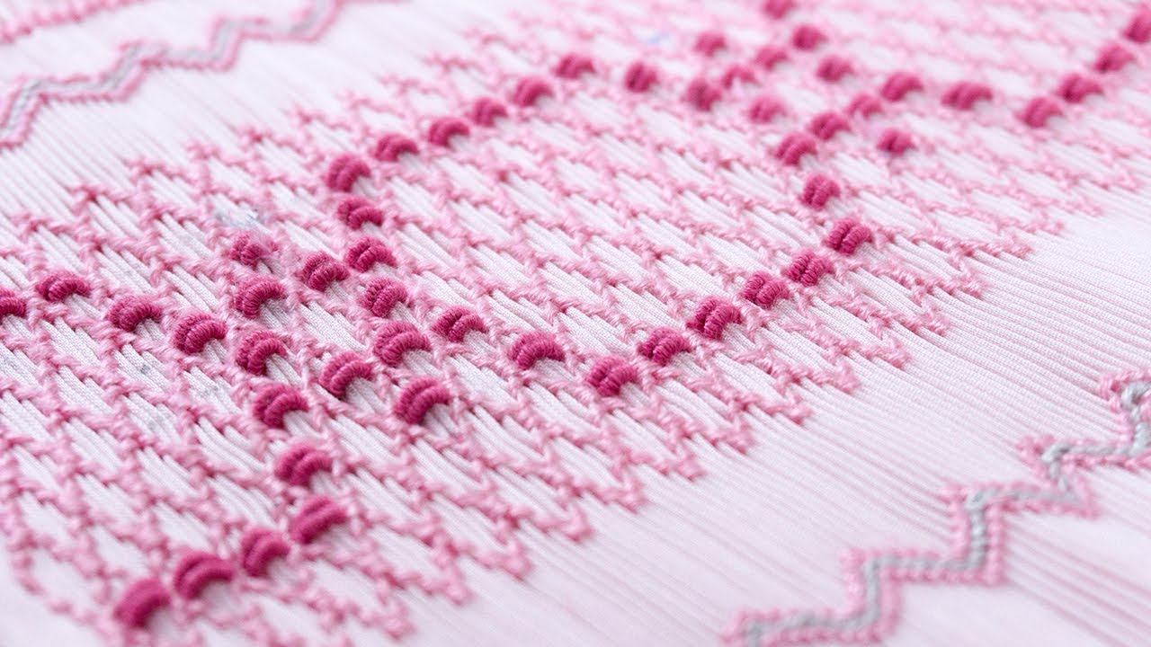 Smocking for Baby Dress: Hand Stitch by DIY Stitching