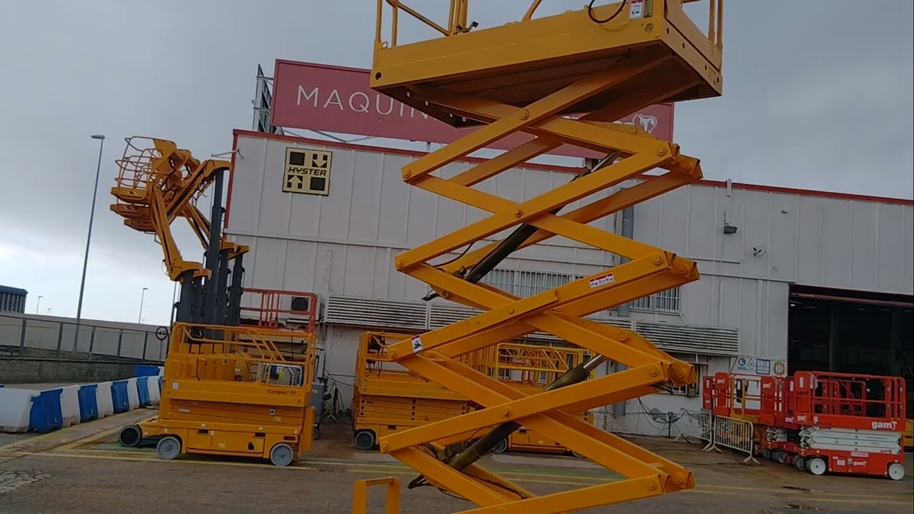 Plataforma tijera eléctrica HAULOTTE COMPACT 12
