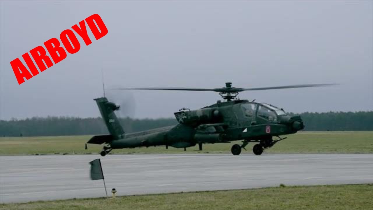 AH-64 & F-15 Operations &bull; Łask Air Base - Exercise Saber Strike 22