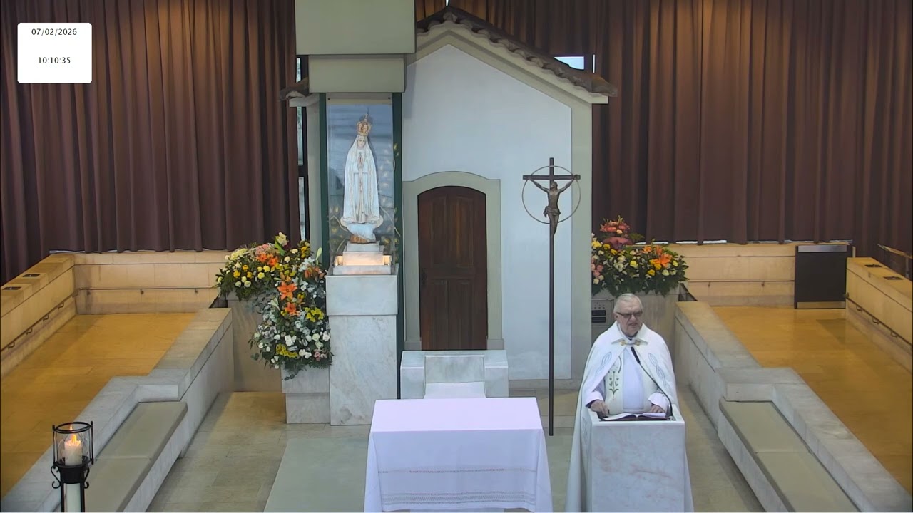 Terço a Nossa Senhora de Fátima desde a Capelinha das Aparições 07.02.2026