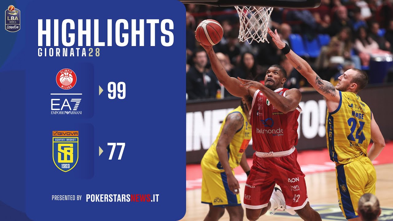 EA7 Emporio Armani Milano - Givova Scafati Basket | Serie A UnipolSai 2023/24