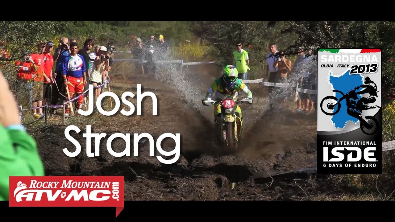 FIM International ISDE 2013 - Sardinia, Italy - Josh Strang