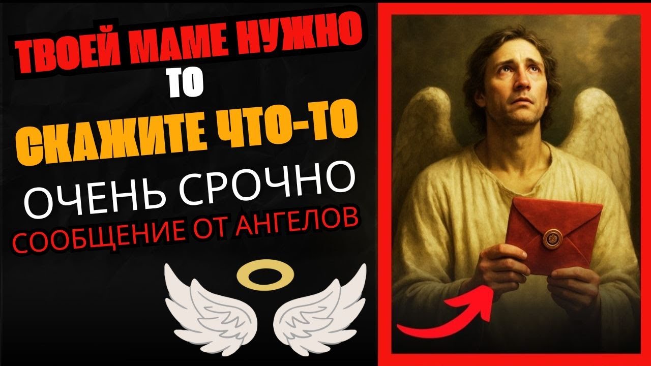 😢 ТЕБЕ НУЖНО СРОЧНО ЭТО УСЛЫШАТЬ🕊️ЭТО ТВОЯ МАТЬ ПОСЛУШАЙ ЭТО, ПОКА НЕ СТАЛО 🕊️ ПОСЛАНИЕ ОТ АНГЕЛОВ