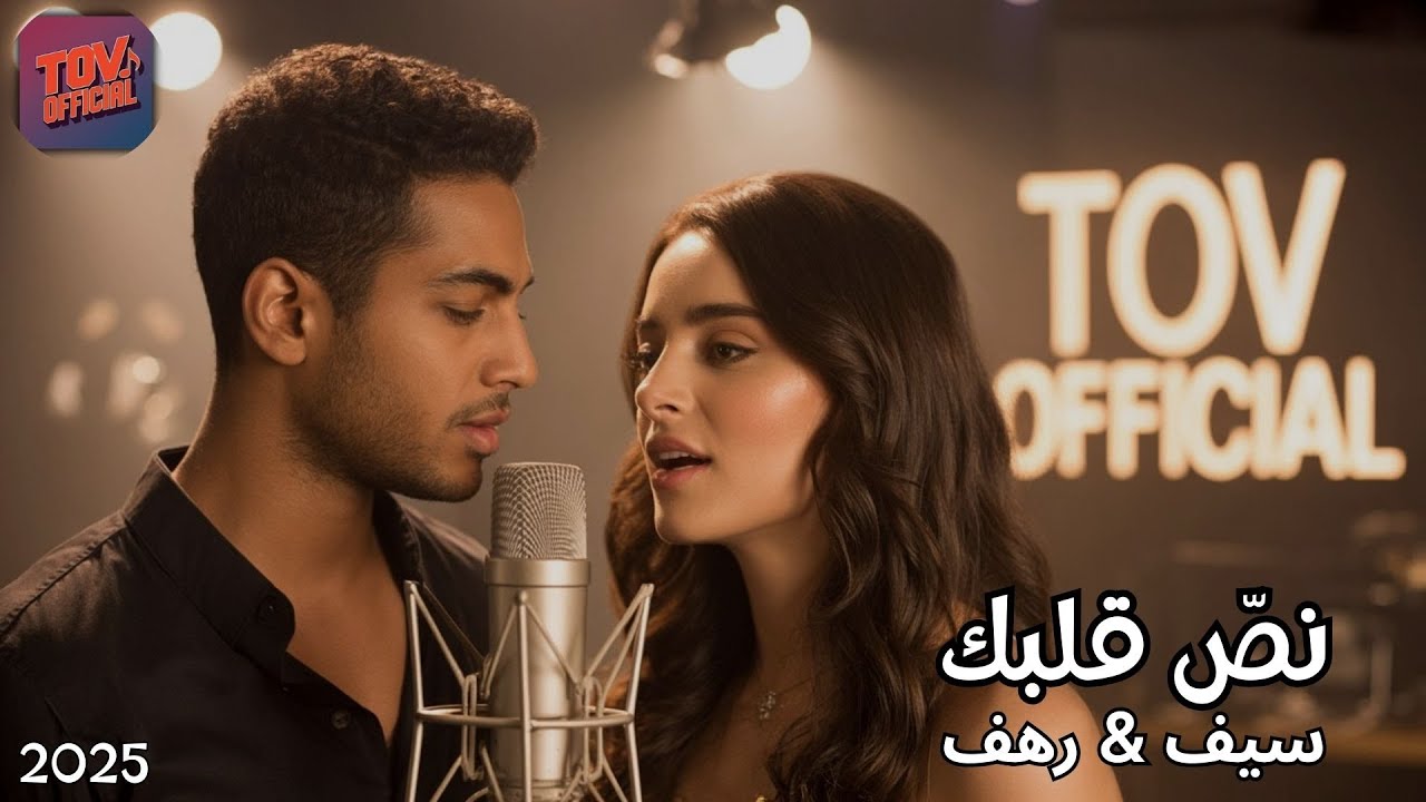 نصّ قلبك – TOV Official Romantic Duet |  سيف & رهف (Exclusive)
