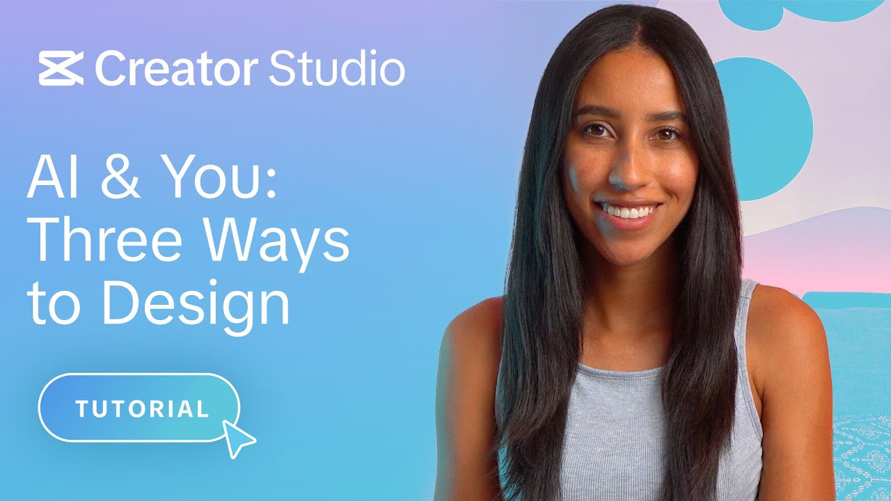 No design skills? Create stunning visuals in seconds with CapCut's AI Design!