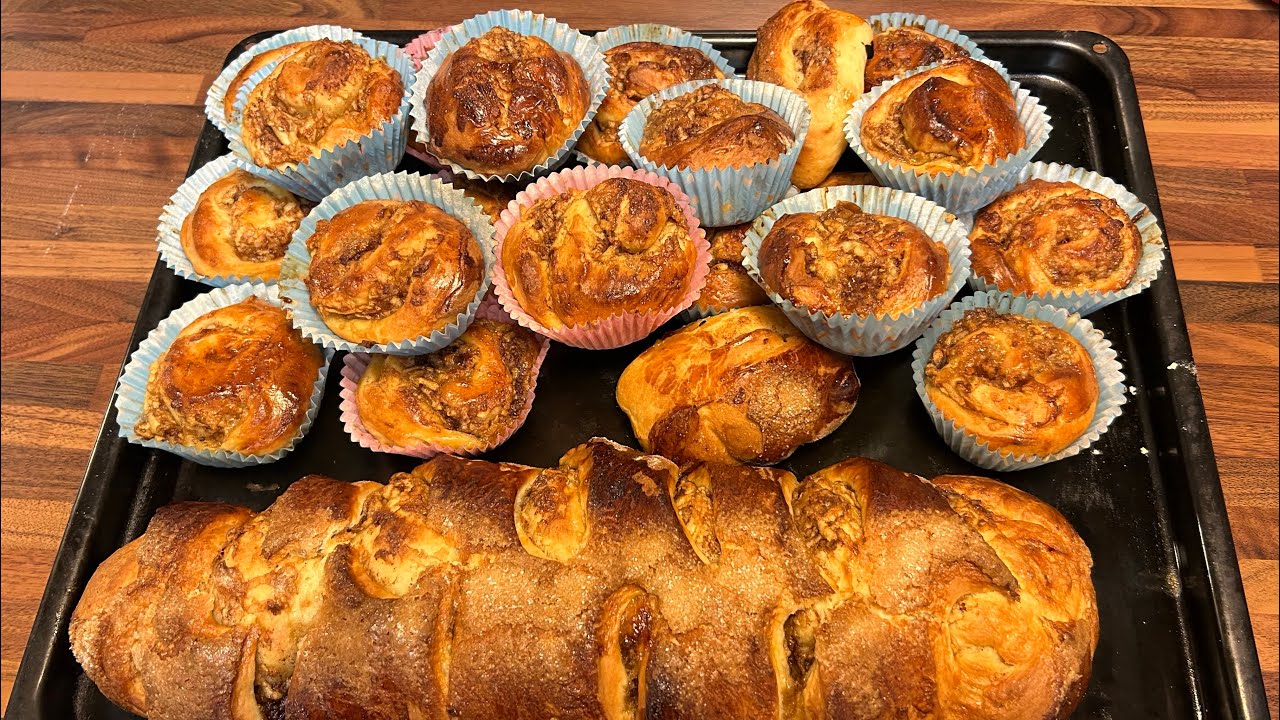 Viikonlopuksi Omena/kanelitäytteellä kierrepullia 😋