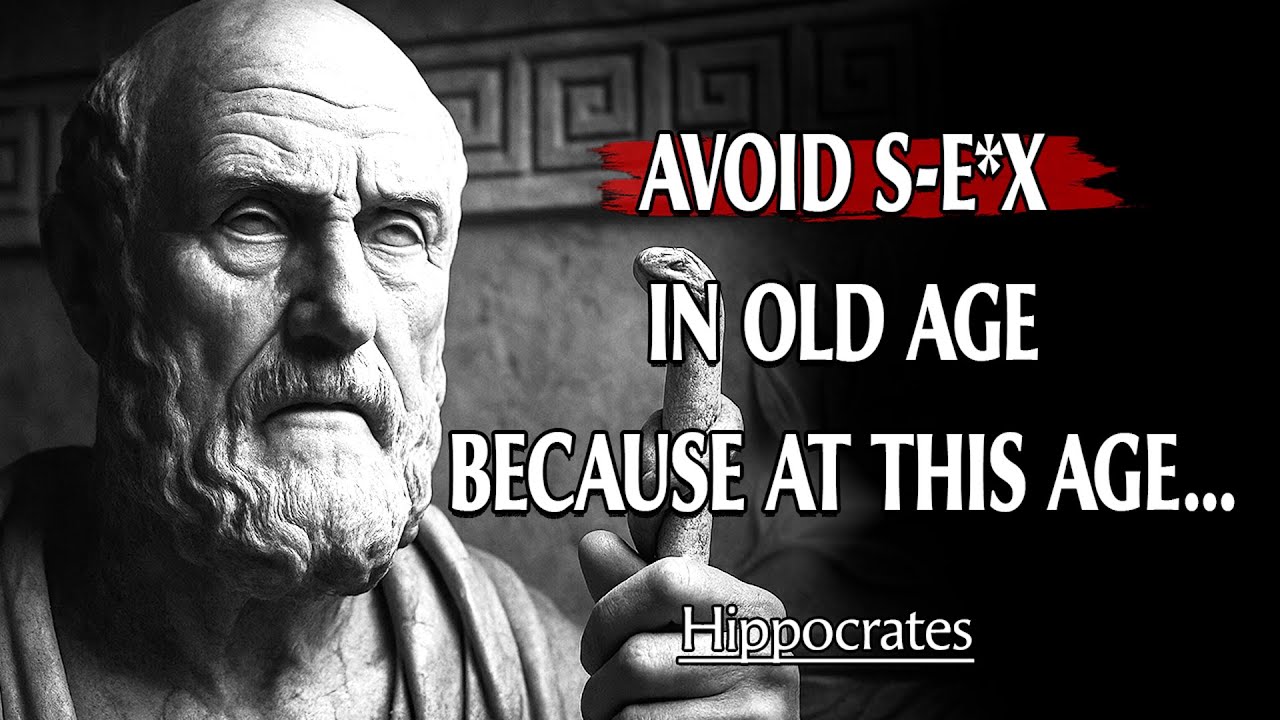 Don’t Ignore These Hippocrates Life Lessons If You Want A Long Healthy Life | Advice from Old People