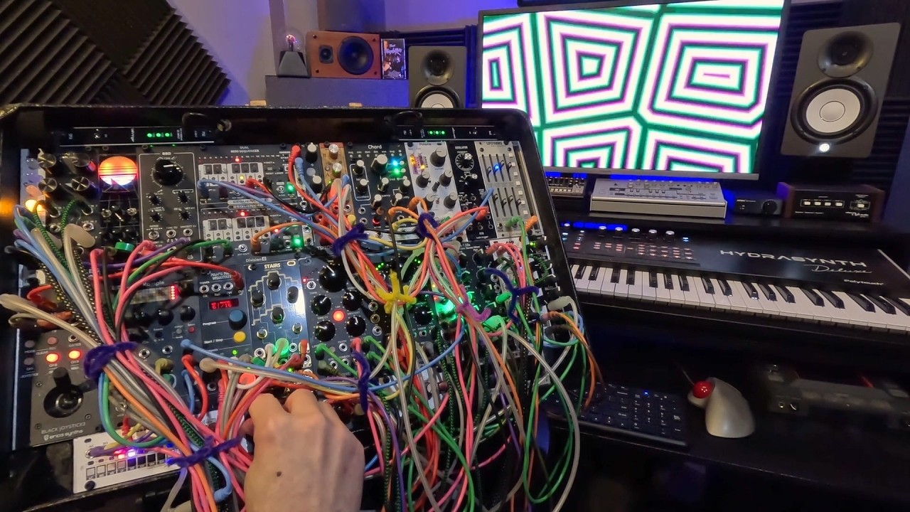 Vintage Eurorack Suitcase 1U Update Techno Performance