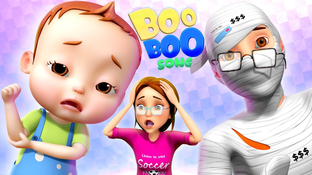 The Boo Boo Song | Nursery Rhymes For Kids | Boo Boo Story | Baby Ronnie Rhymes