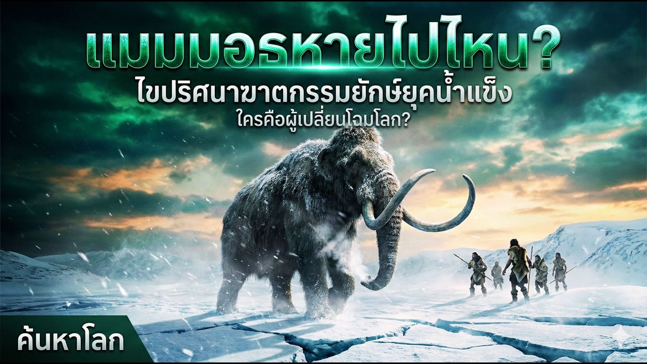 แมมมอธหายไปไหน? ไขปริศนาฆาตกรรมยักษ์ยุคน้ำแข็ง | ใครคือผู้เปลี่ยนโฉมโลก? | ค้นหาโลก
